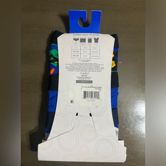 Wonder Nation Toddler Boys 3 Pack Boxer Briefs - Picture 3 of 4